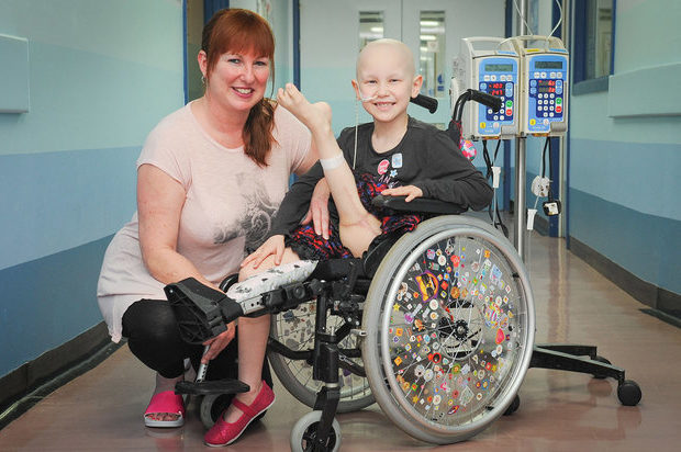 Cancer Patient Amelia has Leg Reattached Backwards After Surgery