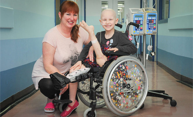 Cancer Patient Amelia has Leg Reattached Backwards After Surgery