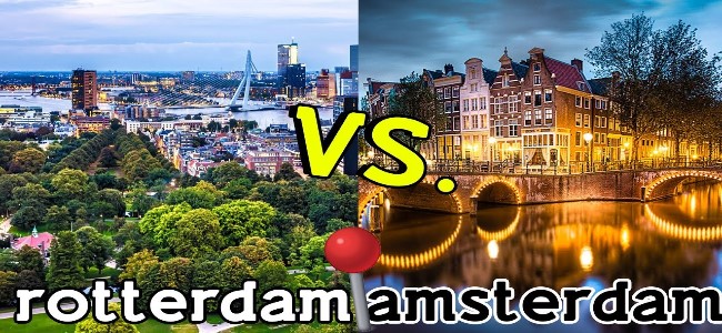 Rotterdam vs Amsterdam