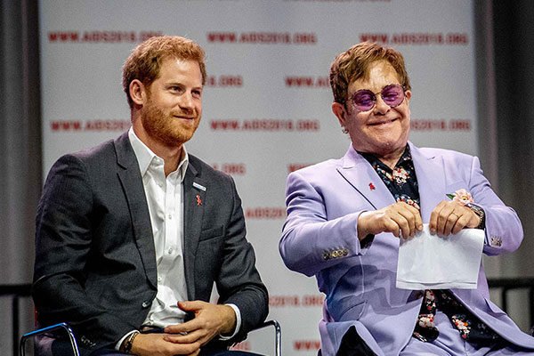 Prince Harry Elton John