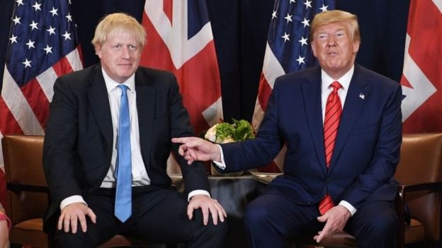 Boris Johnson Counteracts Trump's Criticism of the Brexit Agreement