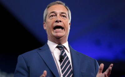 Brexit Party will not Contest 317 Tory-Won Seats, Farage Says