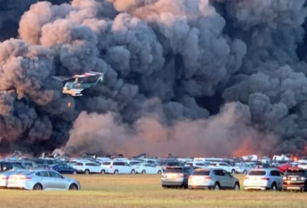 More Than 3,500 Rental Cars Destroyed by Blaze At Florida Airport