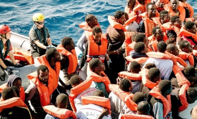 Number of Migrants Crossing the Mediterranean from Libya Nearly Triples